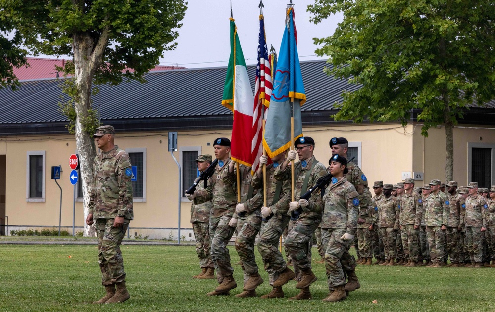 207th MIB-T holds brigade change of command ceremony