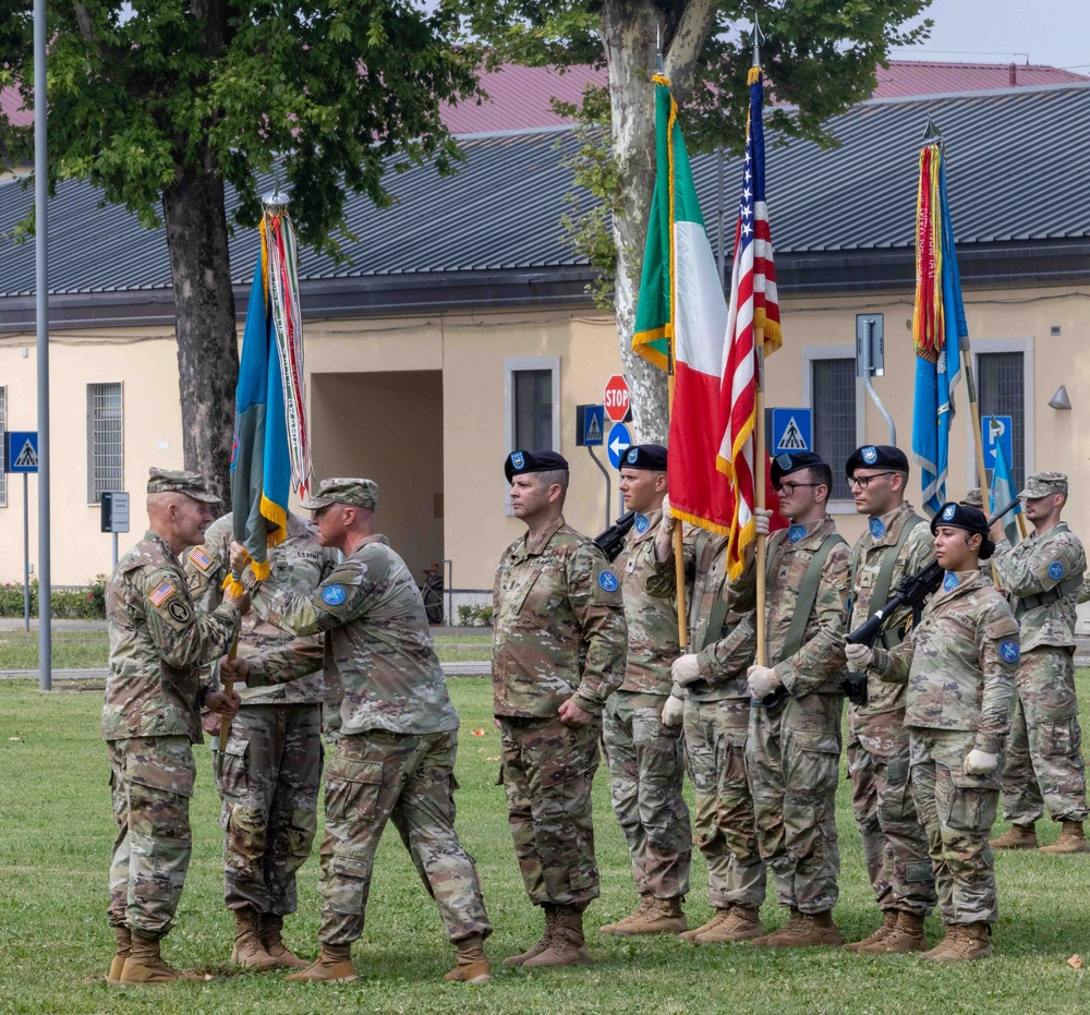 207th MIB-T holds brigade change of command ceremony
