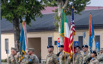 207th MIB-T holds brigade change of command ceremony