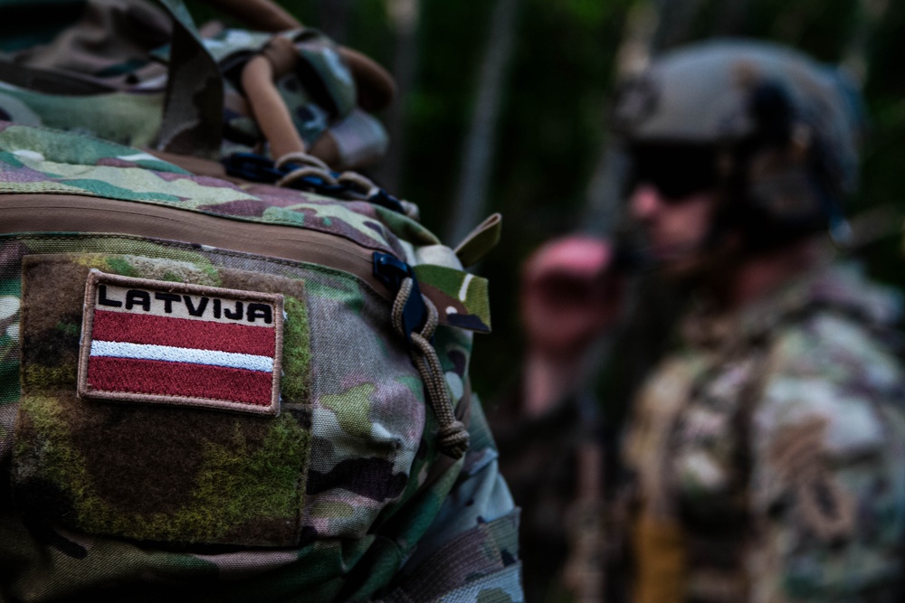 Green Beret, Latvian SOF hone joint infiltration, exfiltration tactics in Latvia