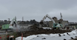 Navy Begins Final Soil Cleanup at Former Hunters Point Naval Shipyard Warehouse Site