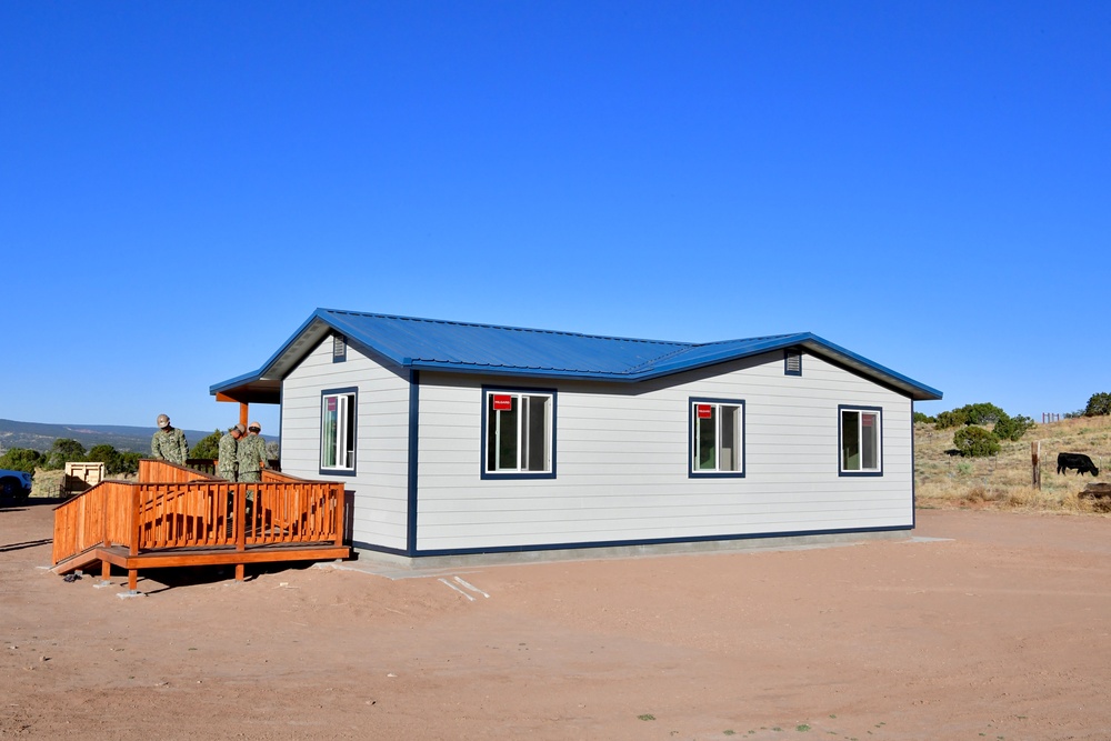 Senior DoD Leaders Observe Navy-Led Construction Efforts Supporting Gallup Community During Operation FOOTPRINT