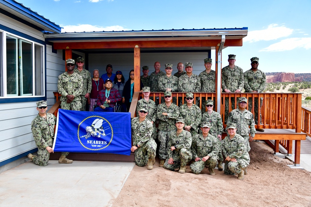 Senior DoD Leaders Observe Navy-Led Construction Efforts Supporting Gallup Community During Operation FOOTPRINT