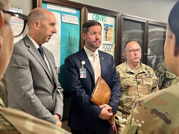 Acting Assistant Secretary of Defense for Health Affairs visits BJACH, highlights critical role in Fort Polk readiness
