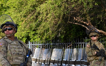California National Guard Soldiers support federal security mission in Los Angeles
