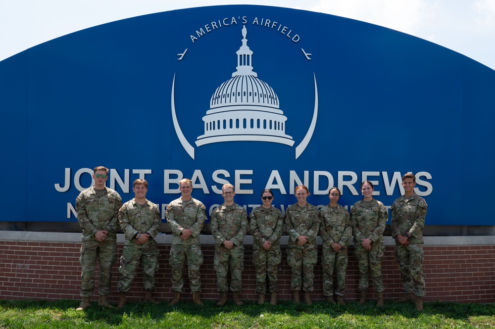 USAFA cadets visit Joint Base Andrews for Operations Air Force