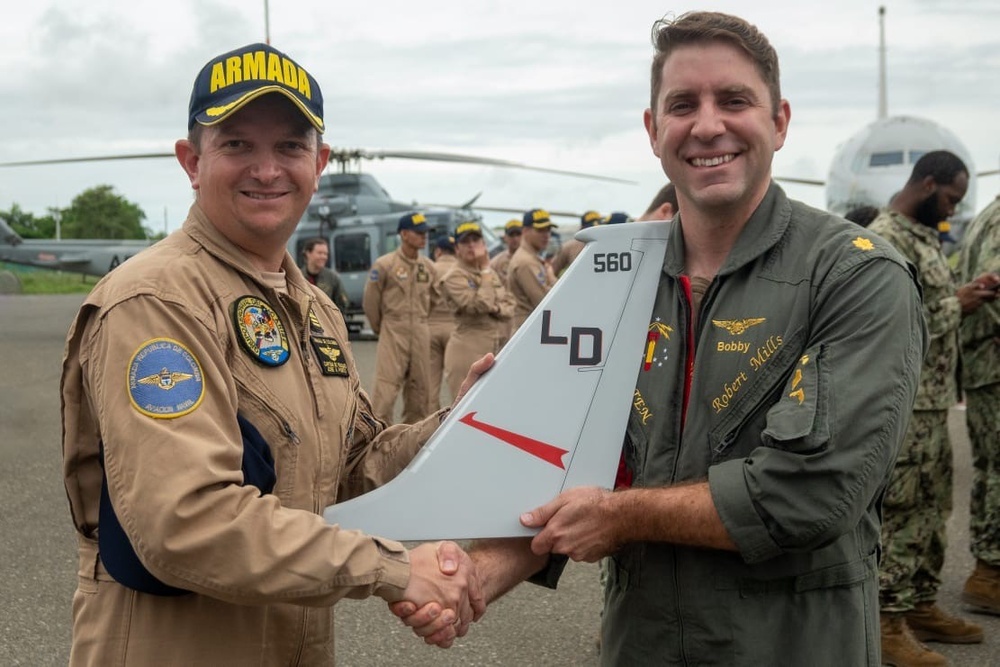 VP-10 Red Lancers Complete Successful Detachment to Columbia