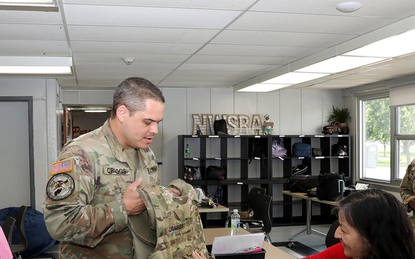 Soldiers share their story of military service with local community members