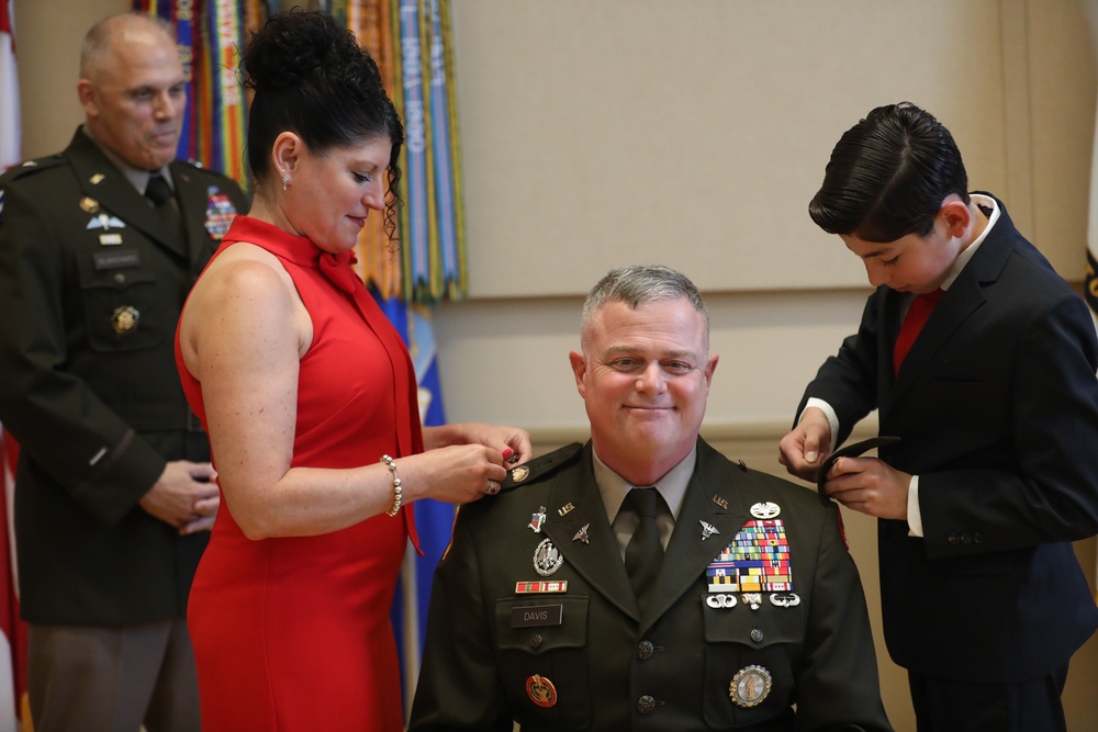 COL James Davis Promotion Ceremony