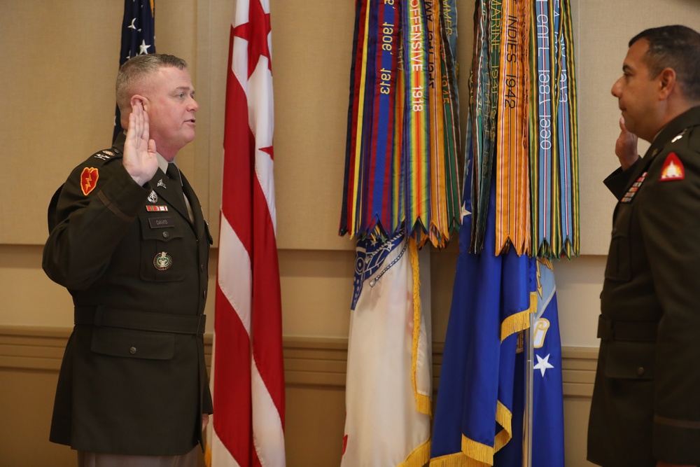 COL James Davis Promotion Ceremony