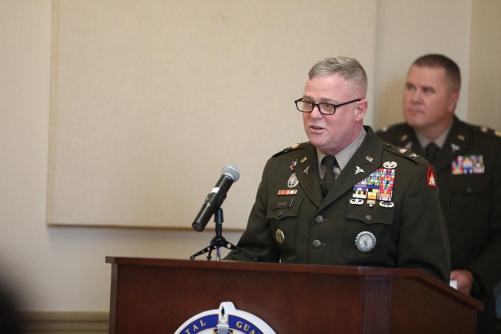 COL James Davis Promotion Ceremony