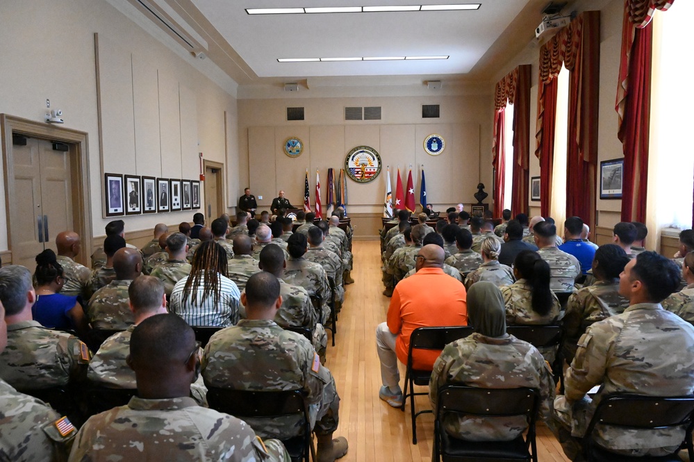 COL James Davis Promotion Ceremony