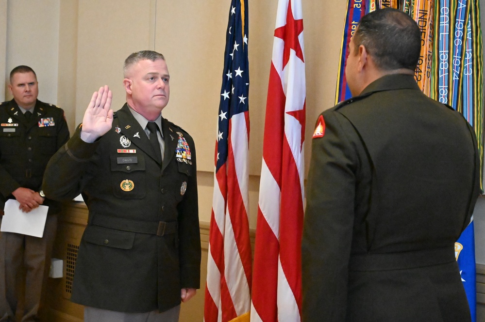 COL James Davis Promotion Ceremony