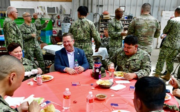 Senior DoD Leaders Observe Navy-Led Construction Efforts Supporting Gallup Community During Operation FOOTPRINT
