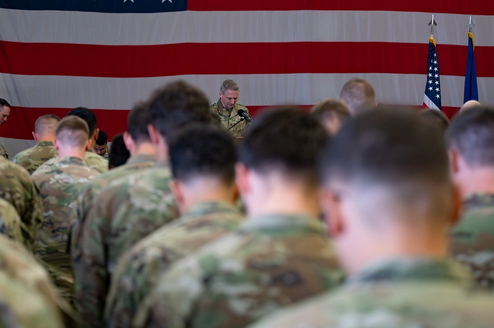 The 890th Missile Security Forces Squadron change of command