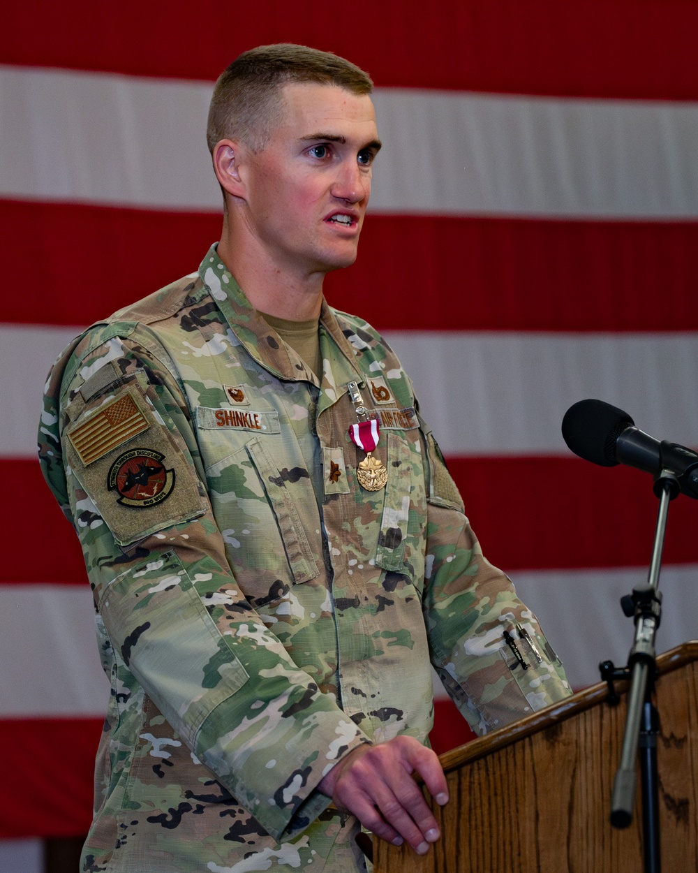 The 890th Missile Security Forces Squadron change of command
