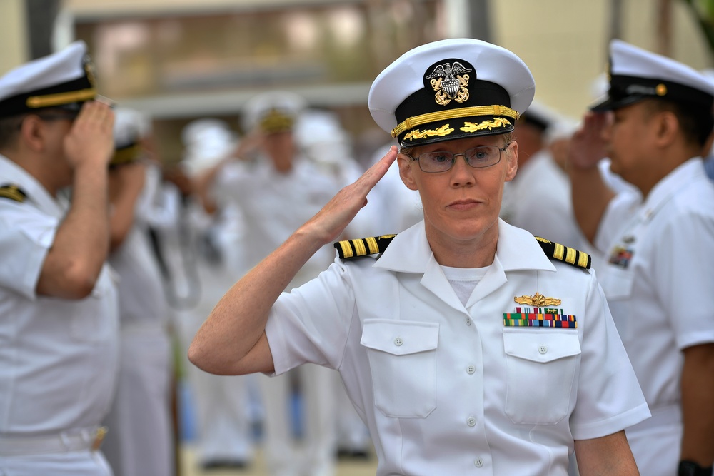 Navy Medicine Readiness and Training Unit Port Hueneme conducts Change of Charge