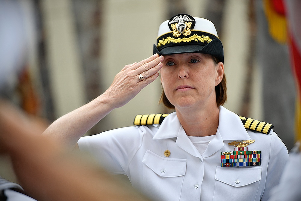Navy Medicine Readiness and Training Unit Port Hueneme conducts Change of Charge