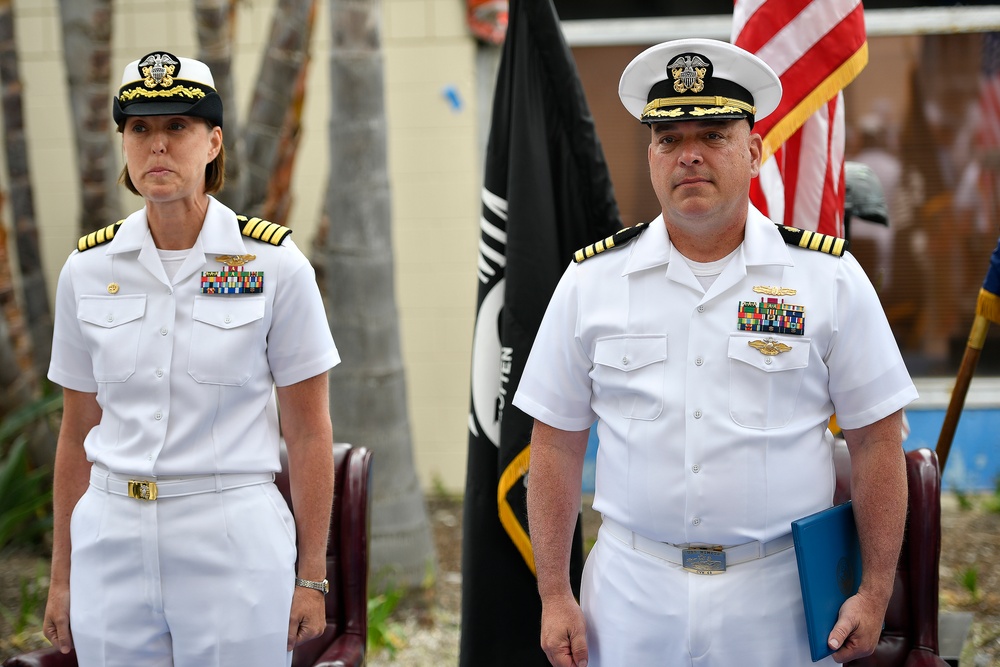 Navy Medicine Readiness and Training Unit Port Hueneme conducts Change of Charge