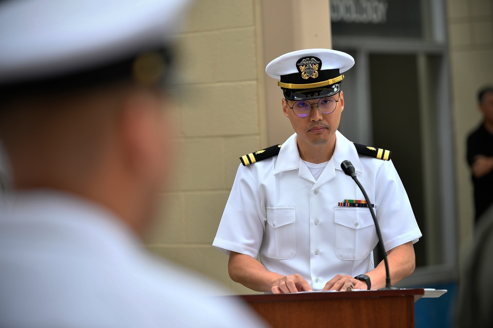 Navy Medicine Readiness and Training Unit Port Hueneme conducts Change of Charge