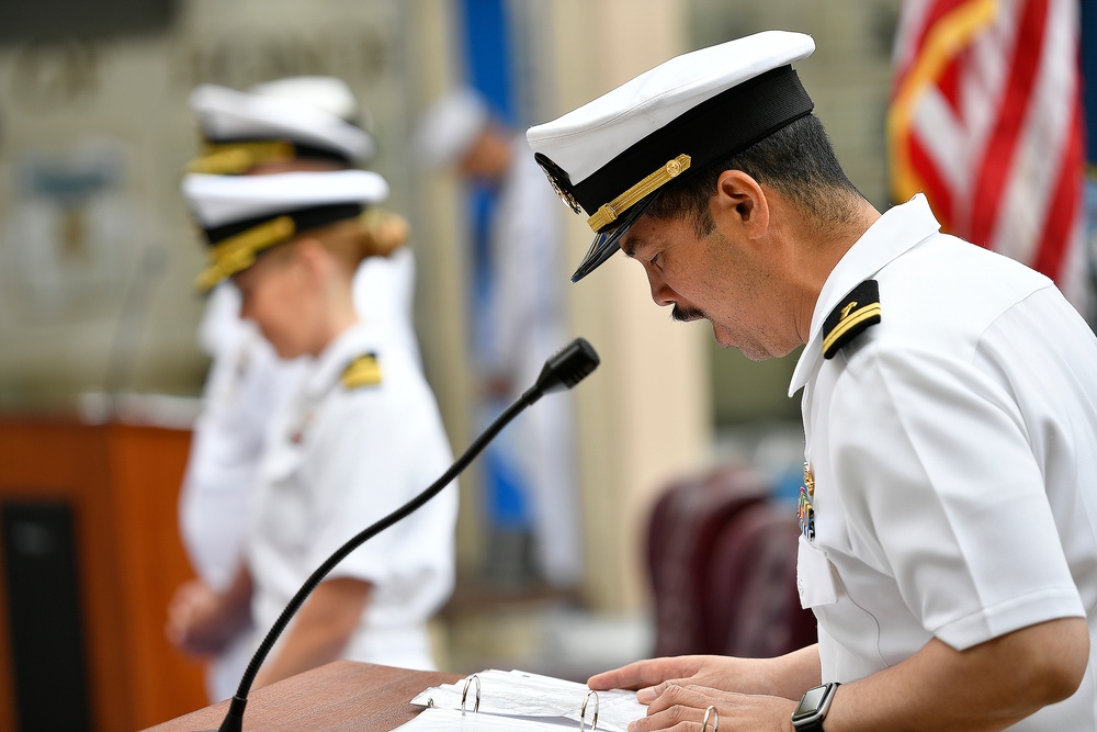 Navy Medicine Readiness and Training Unit Port Hueneme conducts Change of Charge