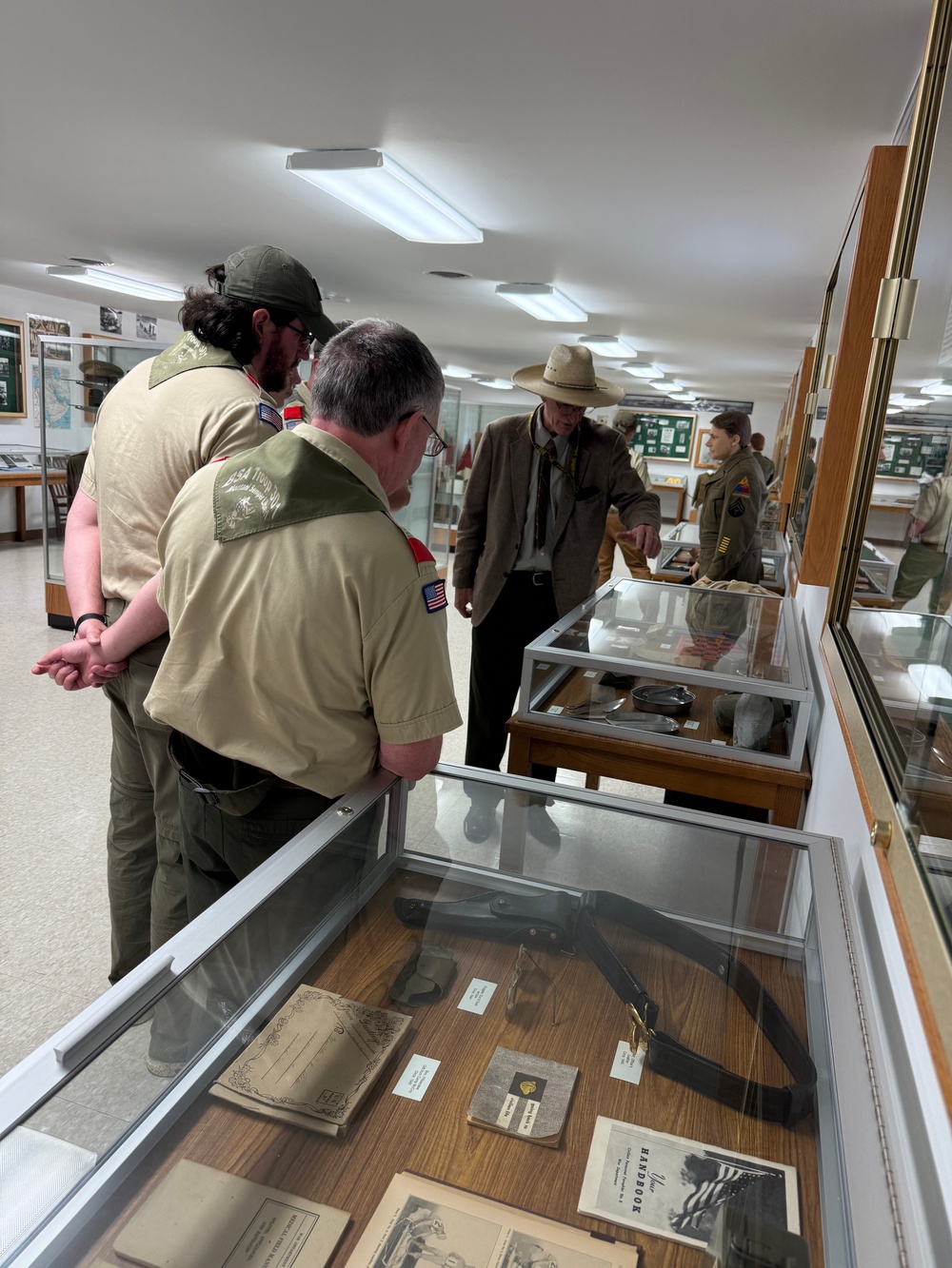 Indiana Boy Scout Troop visits Fort McCoy Commemorative Area; learns about Army, Fort McCoy history