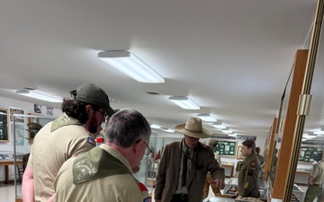 Indiana Boy Scout Troop visits Fort McCoy Commemorative Area; learns about Army, Fort McCoy history