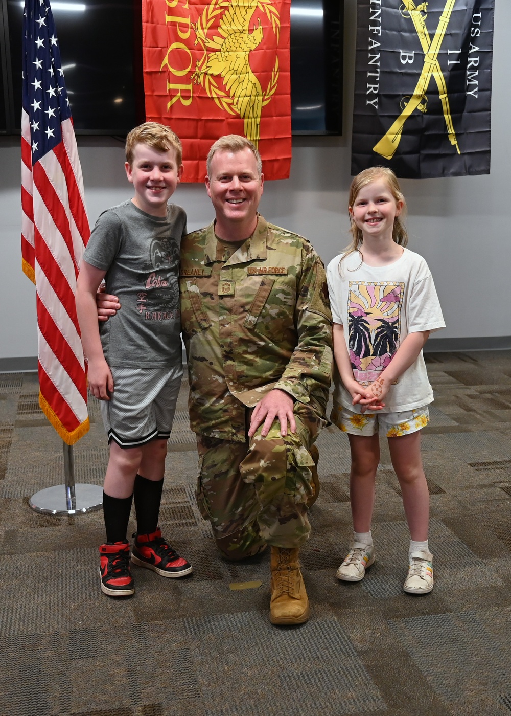 104th Fighter Wing promotes MSgt Patrick Greaney to SMSgt.