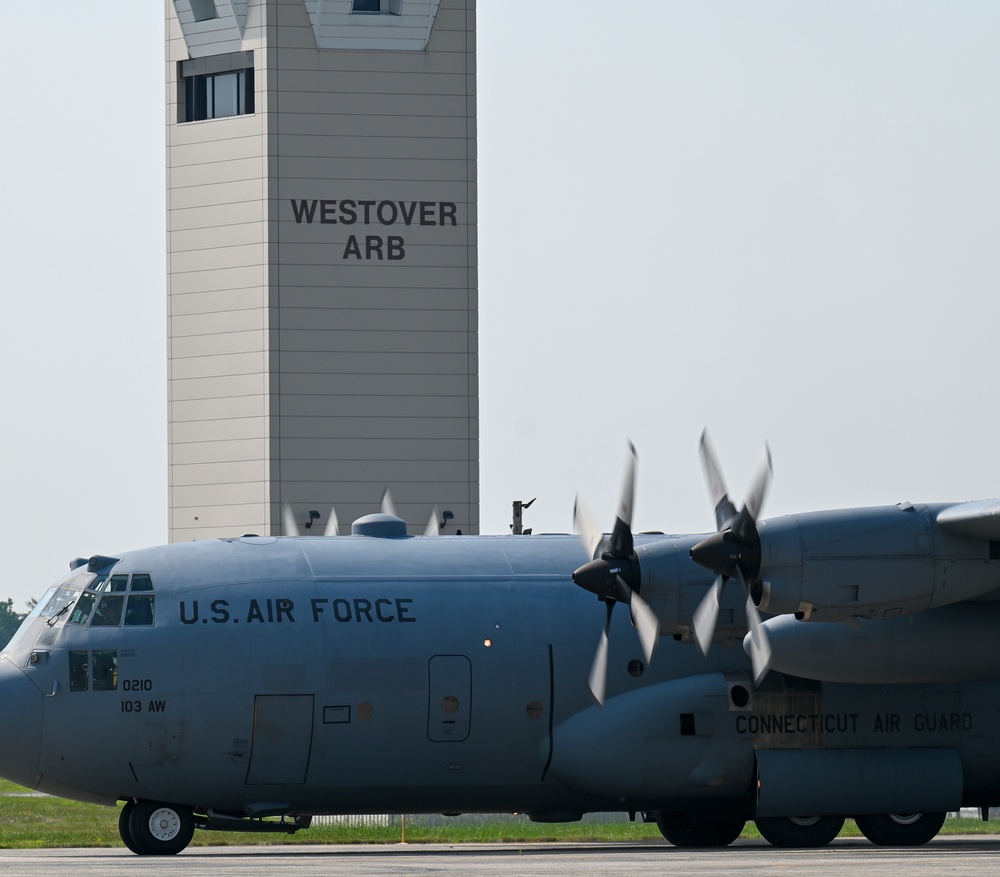 Expanding Joint Integrated Capabilities: 158th Fighter Wing, 104th Fighter Wing, 439th Airlift Wing, and 103rd Airlift Wing Execute Rapid Rearming and Refueling Exercises