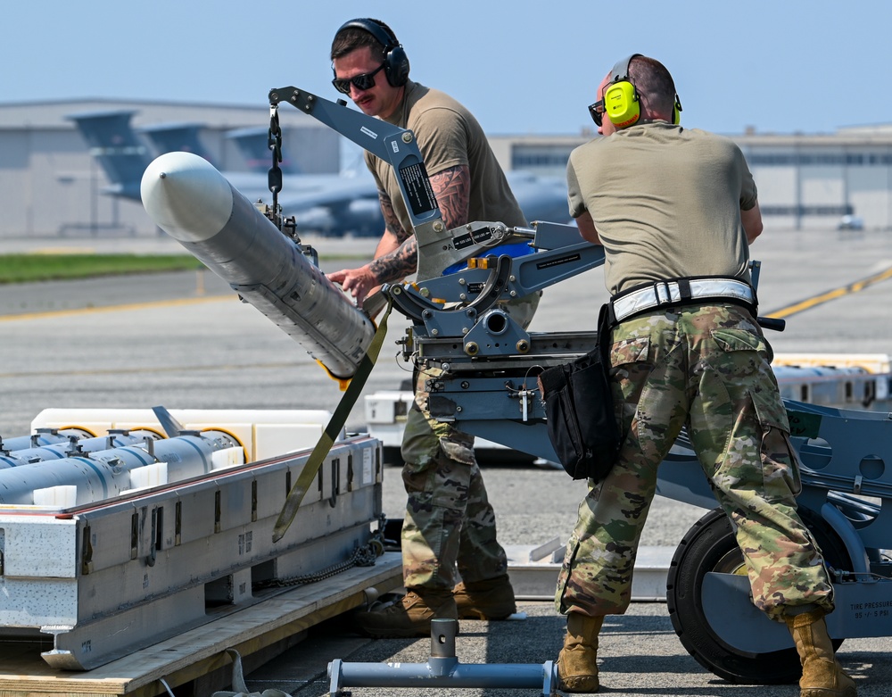 Expanding Joint Integrated Capabilities: 158th Fighter Wing, 104th Fighter Wing, 439th Airlift Wing, and 103rd Airlift Wing Execute Rapid Rearming and Refueling Exercises