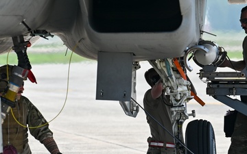 Expanding Joint Integrated Capabilities: 158th Fighter Wing, 104th Fighter Wing, 439th Airlift Wing, and 103rd Airlift Wing Execute Rapid Rearming and Refueling Exercises