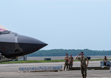 Expanding Joint Integrated Capabilities: 158th Fighter Wing, 104th Fighter Wing, and 103rd Airlift Wing Execute Rapid Rearming and Refueling Exercises