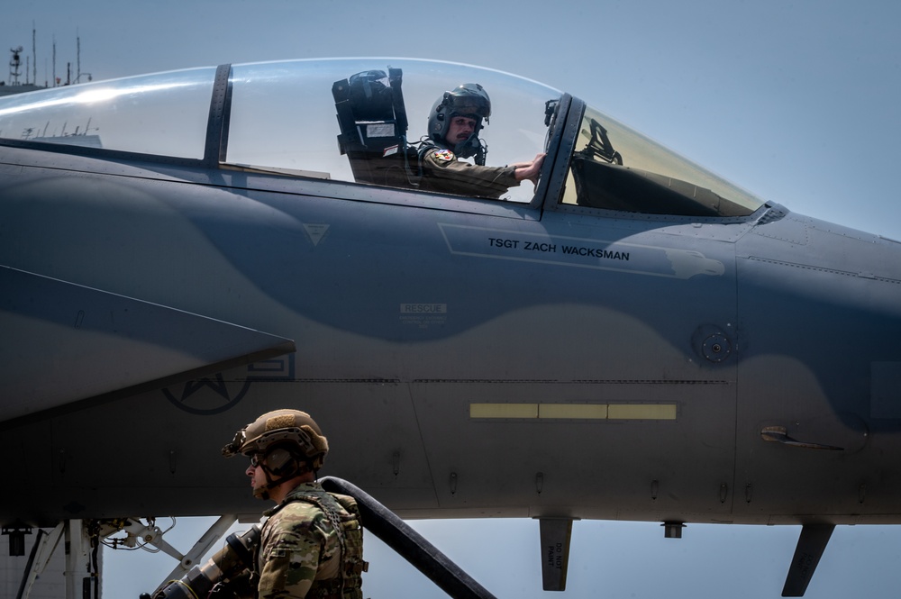 Expanding Joint Integrated Capabilities: 158th Fighter Wing, 104th Fighter Wing, and 103rd Airlift Wing Execute Rapid Rearming and Refueling Exercises  Tags