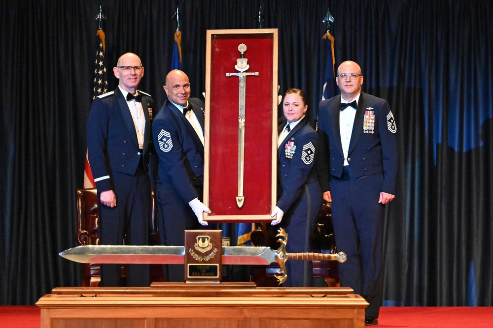 AFMC Commander receives highest enlisted honor