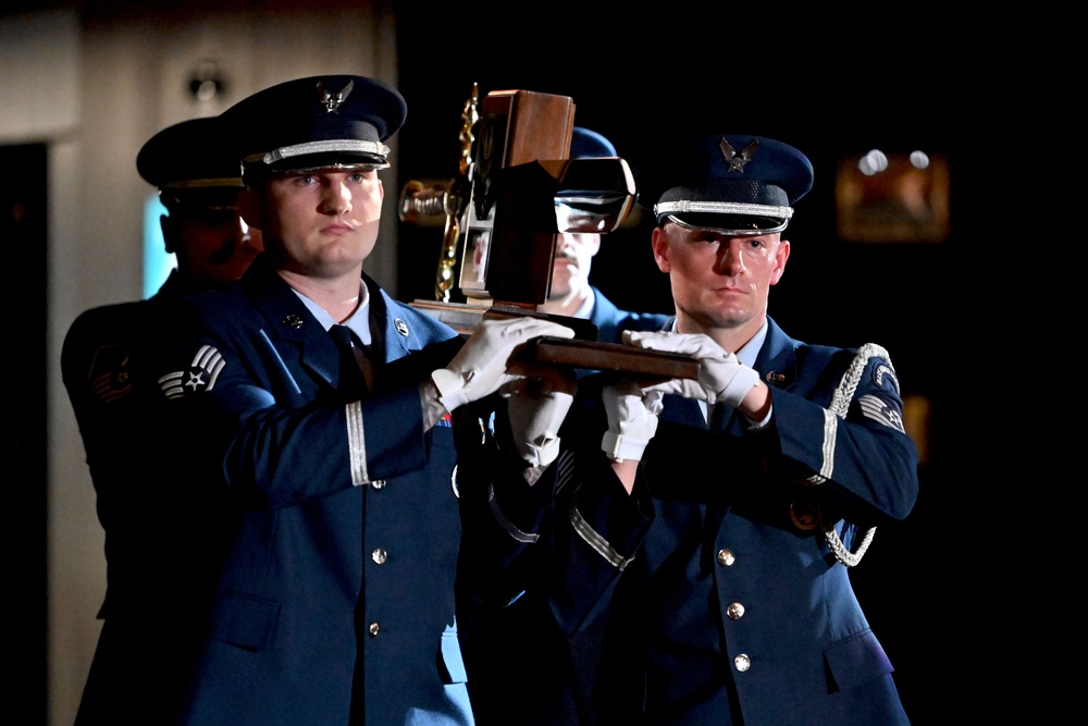 AFMC Commander receives highest enlisted honor