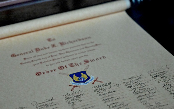 Richardson receives highest enlisted honor