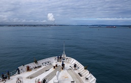 USNS Comfort Arrives in Colón, Panama