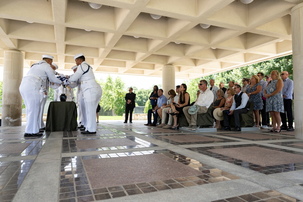 Military Funeral Honors are Conducted for U.S. Navy Signalman 3rd Class Carl Felton