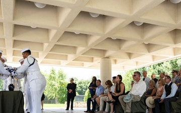 Military Funeral Honors are Conducted for U.S. Navy Signalman 3rd Class Carl Felton