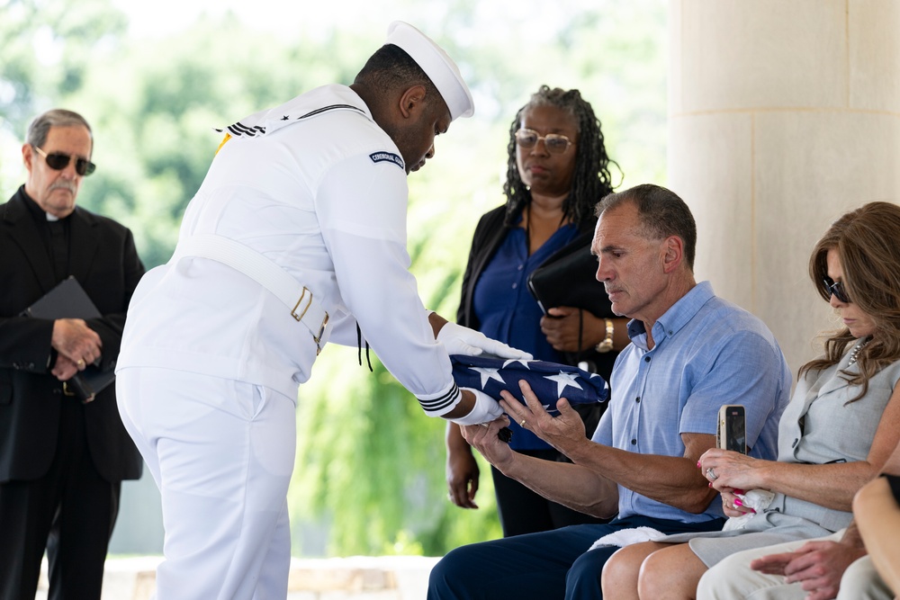 Military Funeral Honors are Conducted for U.S. Navy Signalman 3rd Class Carl Felton