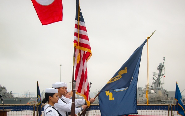 USS Comstock Change of Command