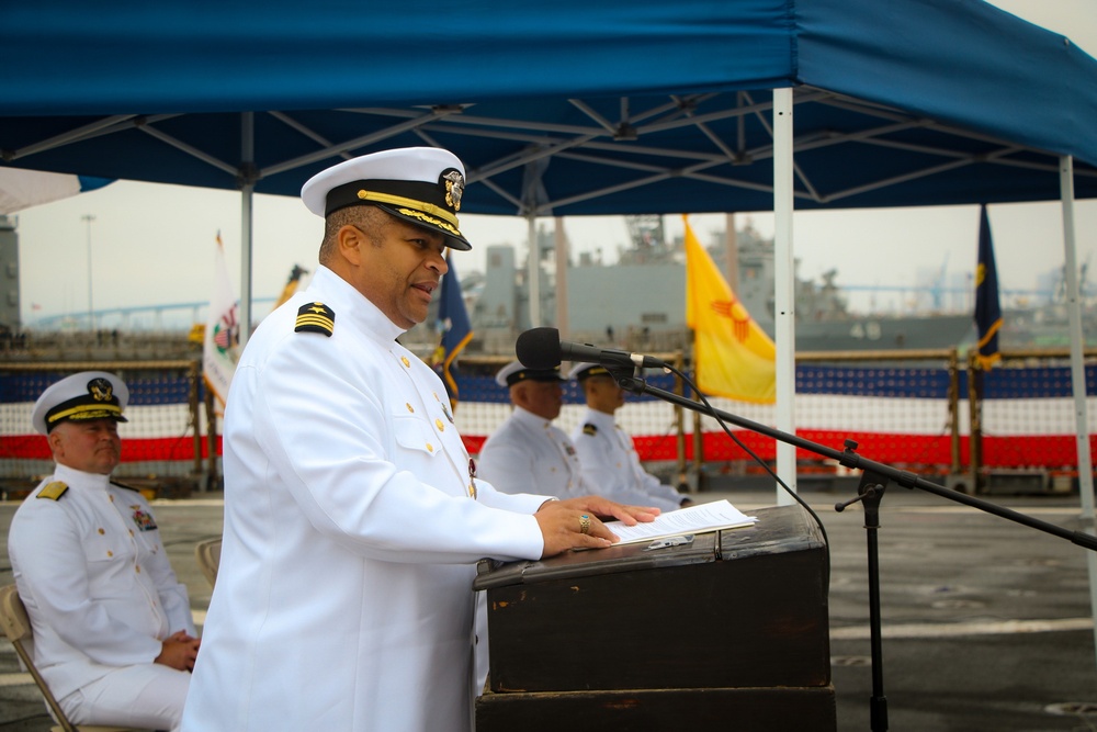 USS Comstock Change of Command