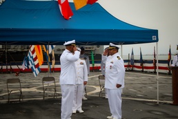 USS Comstock Change of Command