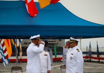 USS Comstock Change of Command