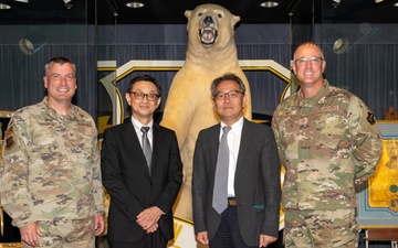 Diplomats Consul Hamada and Iyori visit JBER