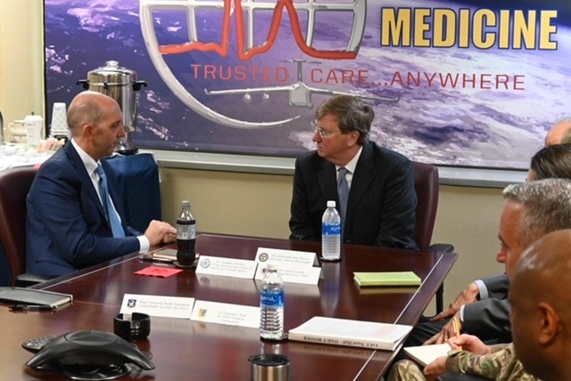 Acting Assistant Secretary of Defense for Health Affairs visits Keesler AFB