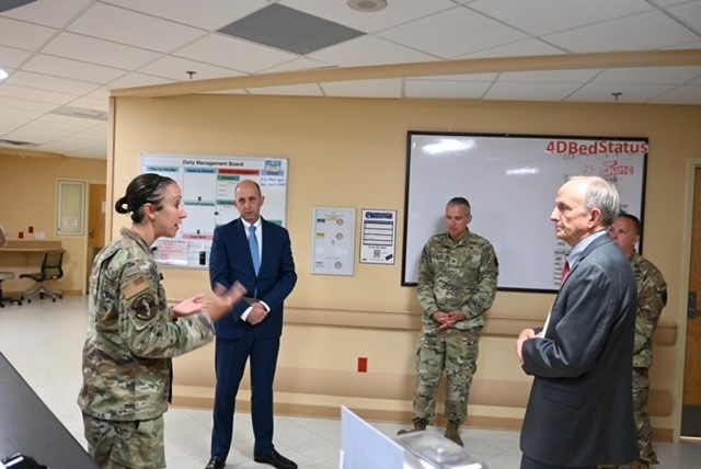 Acting Assistant Secretary of Defense for Health Affairs visits Keesler AFB