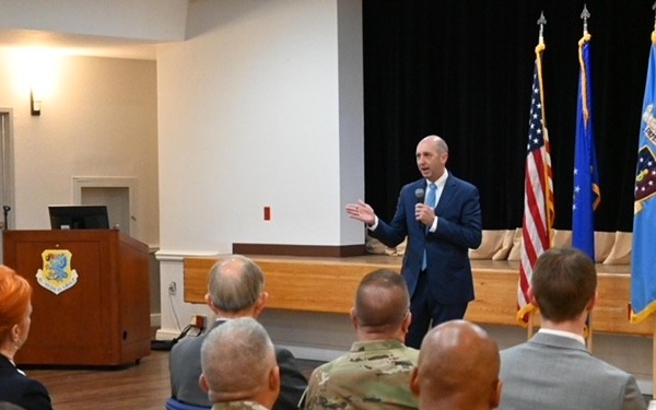 Acting Assistant Secretary of Defense for Health Affairs visits Keesler AFB