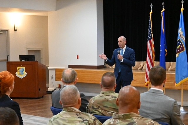 Acting Assistant Secretary of Defense for Health Affairs visits Keesler AFB
