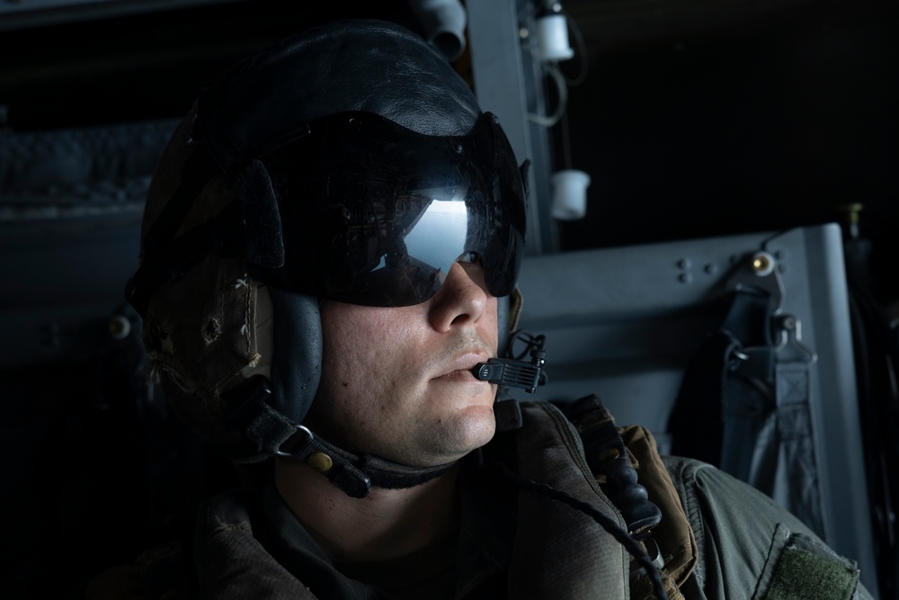 U.S. Marines with VMM-266 conduct qualifications aboard USS New York